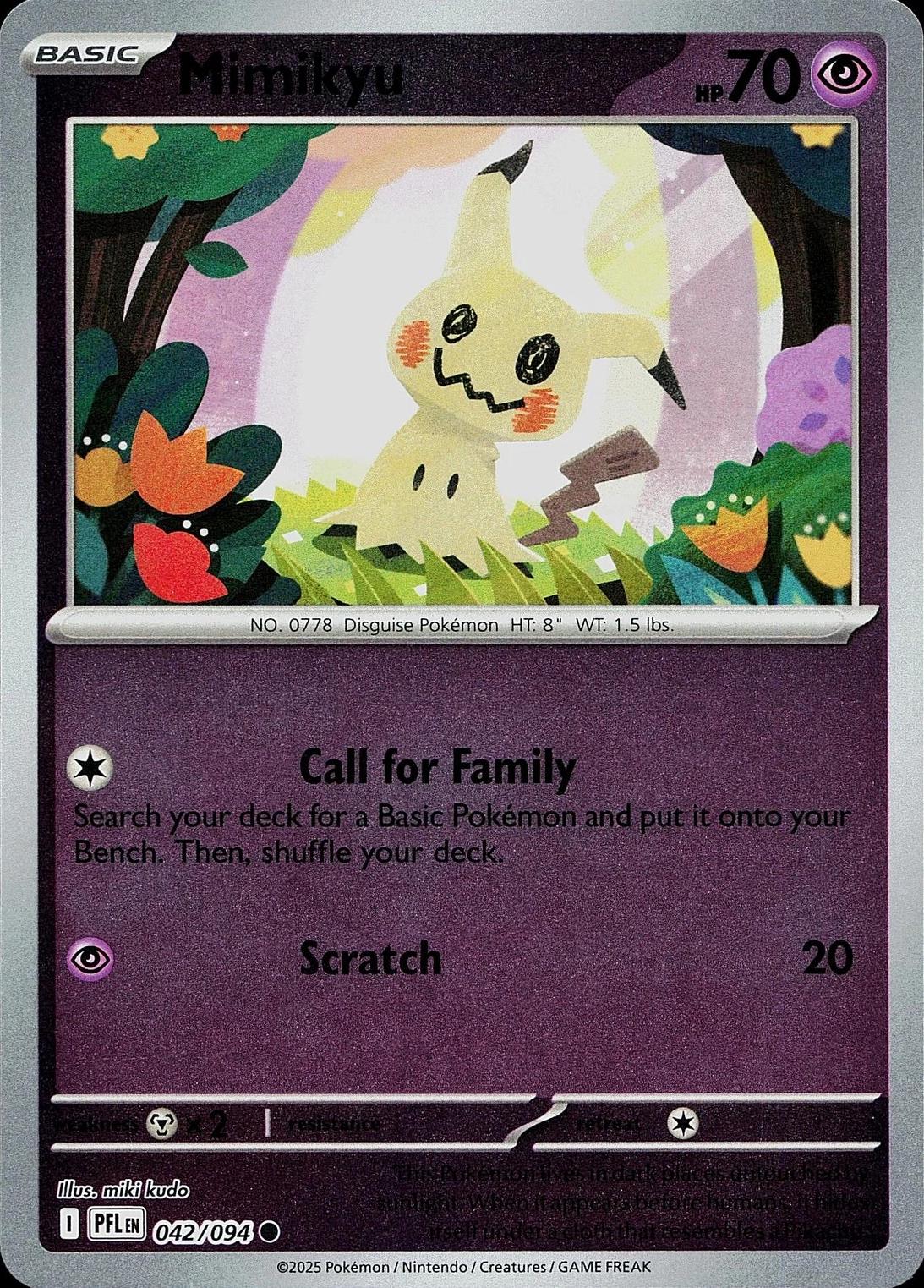 Mimikyu [Reverse Holo] #42