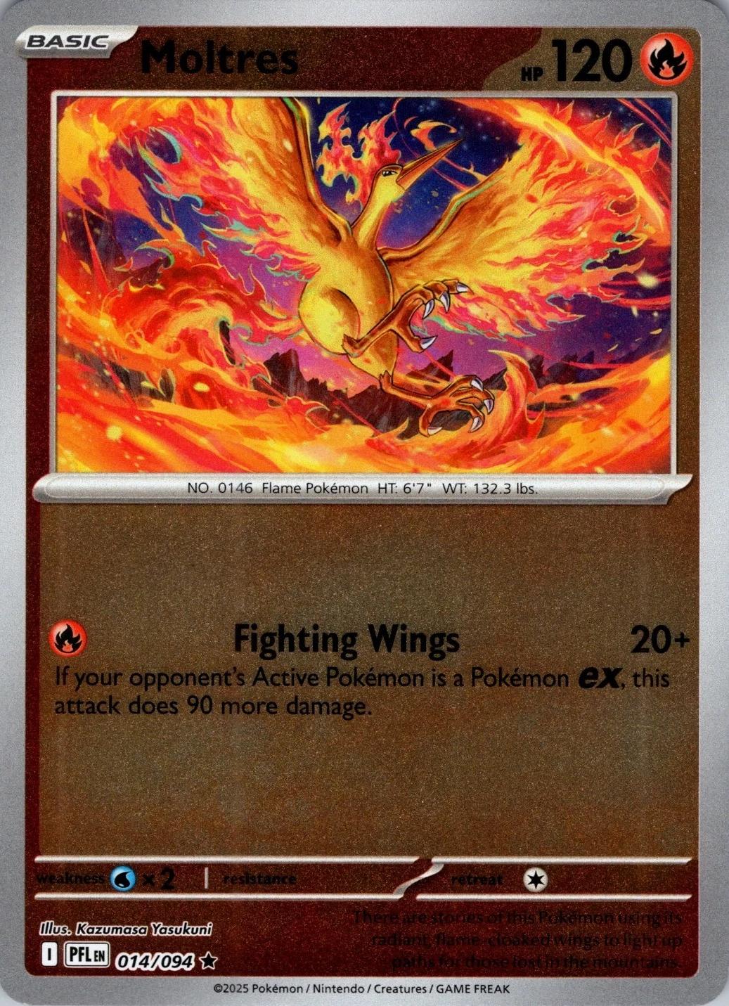 Moltres [Reverse Holo] #14