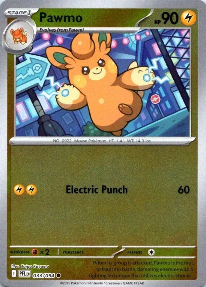 Pawmo [Reverse Holo] #33