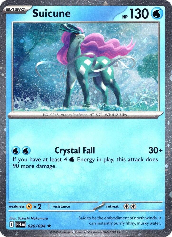 Suicune [Cosmos Holo] #26