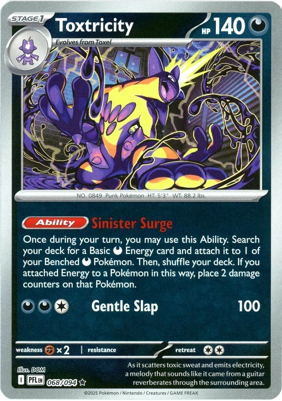 Toxtricity [Reverse Holo] #68
