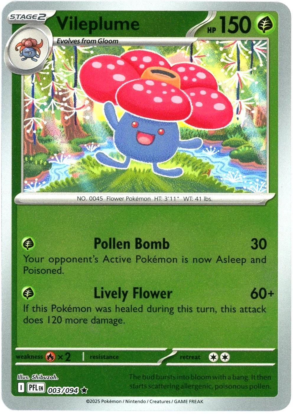 Vileplume [Reverse Holo] #3