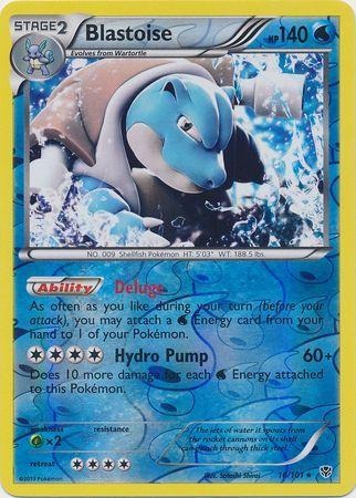 Blastoise [Reverse Holo] #16