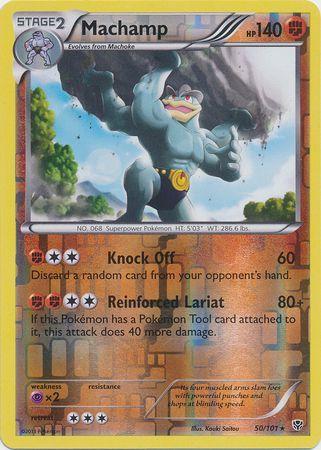 Machamp [Reverse Holo] #50