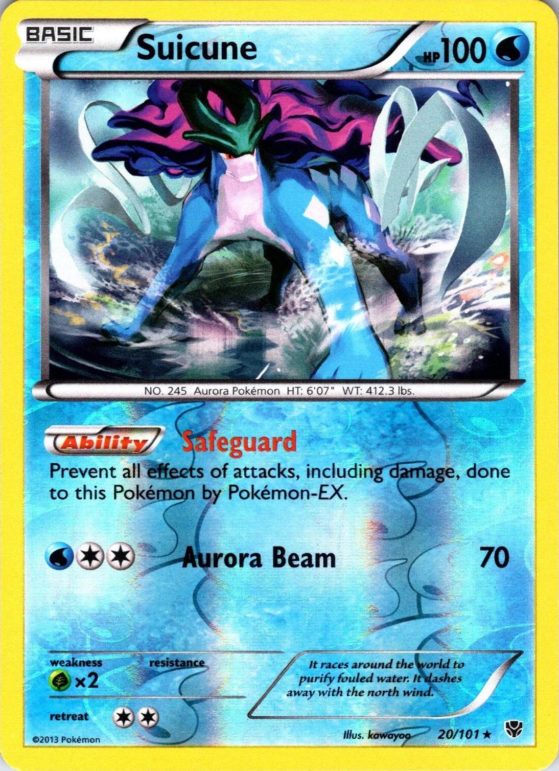 Suicune [Reverse Holo] #20