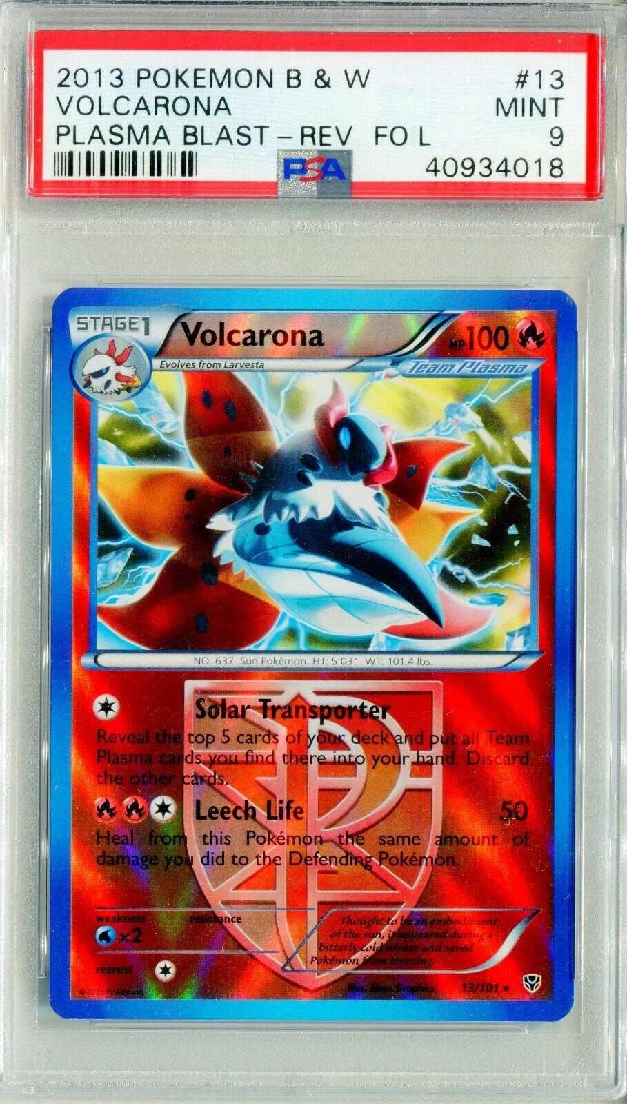 Volcarona [Reverse Holo] #13