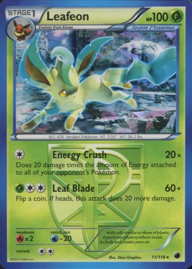 Leafeon [Cracked Ice Holo] #11