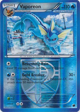 Vaporeon [Reverse Holo] #20