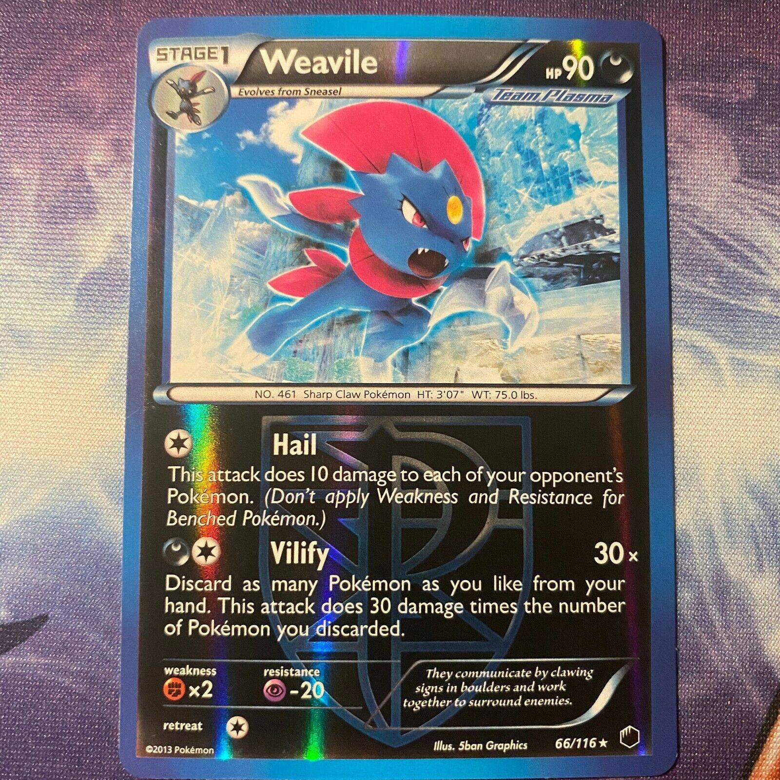 Weavile [Reverse Holo] #66
