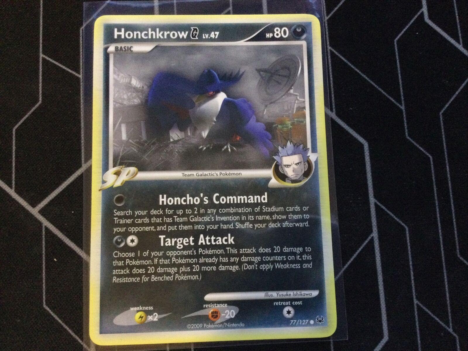 Honchkrow G [Reverse Holo] #77