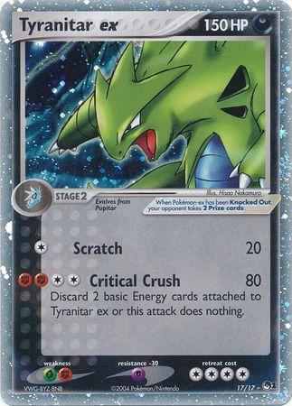 Tyranitar ex [Holo] #17