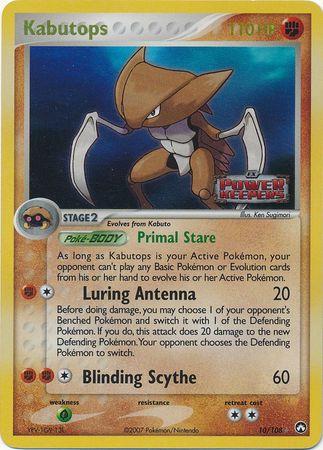 Kabutops [Reverse Holo] #10