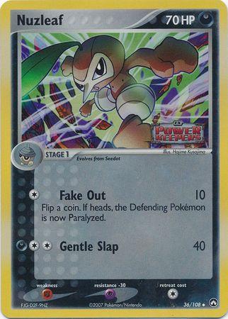 Nuzleaf [Reverse Holo] #36