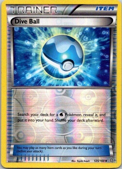 Dive Ball [Reverse Holo] #125