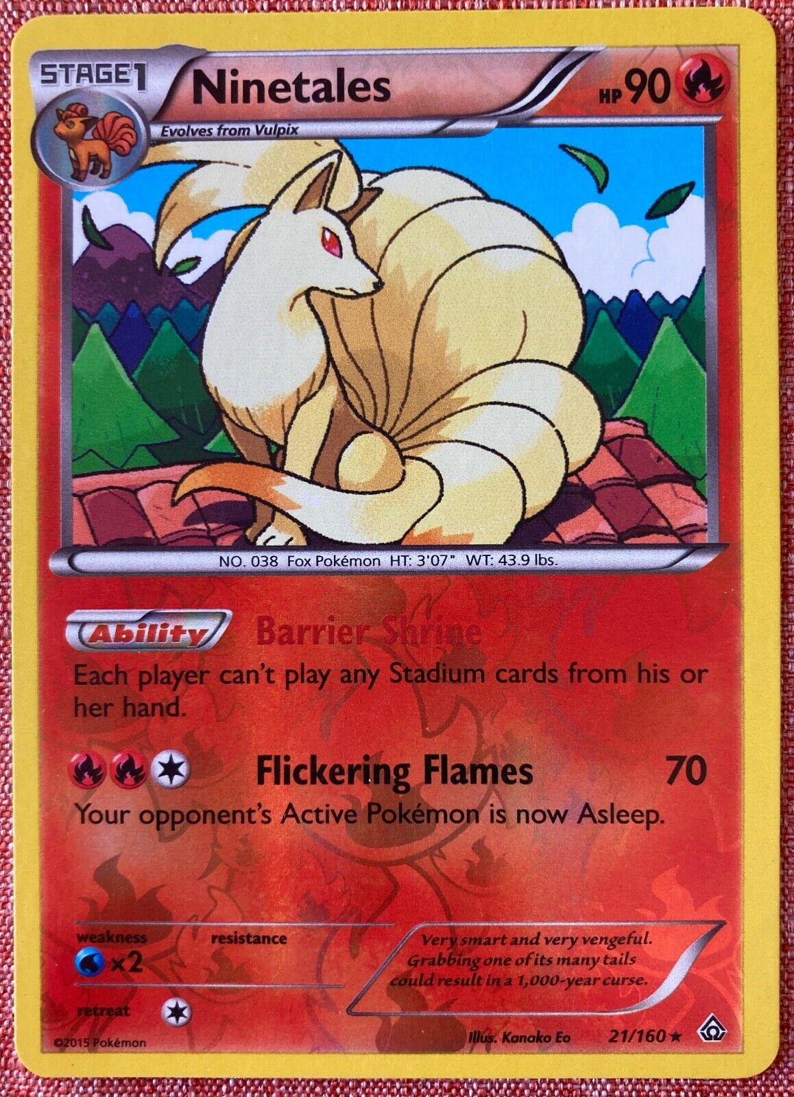 Ninetales [Reverse Holo] #21