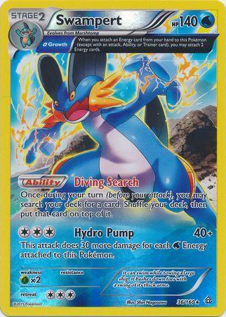 Swampert [Reverse Holo] #36