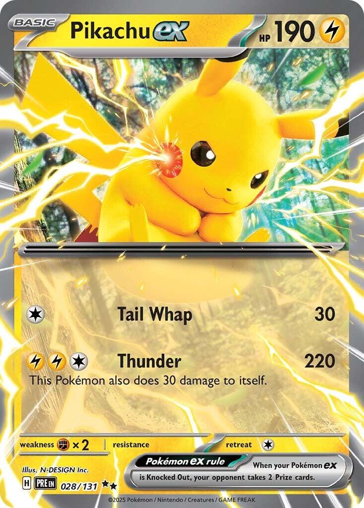 Pikachu ex #28