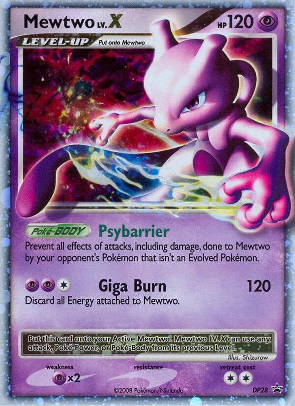 Mewtwo LV.X #DP28