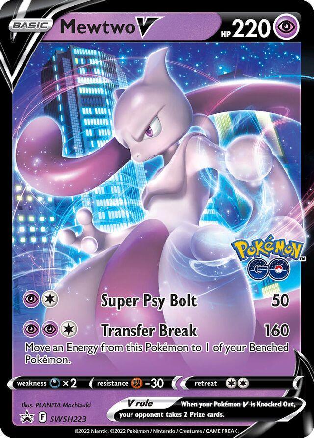 Mewtwo V #SWSH223