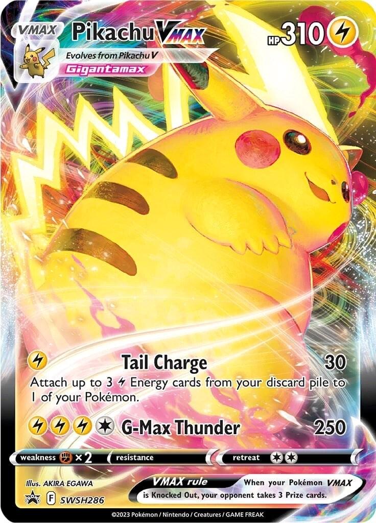 Pikachu VMax #SWSH286
