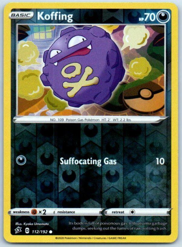 Koffing [Reverse Holo] #112