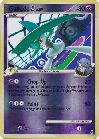 Gallade [Reverse Holo] #20