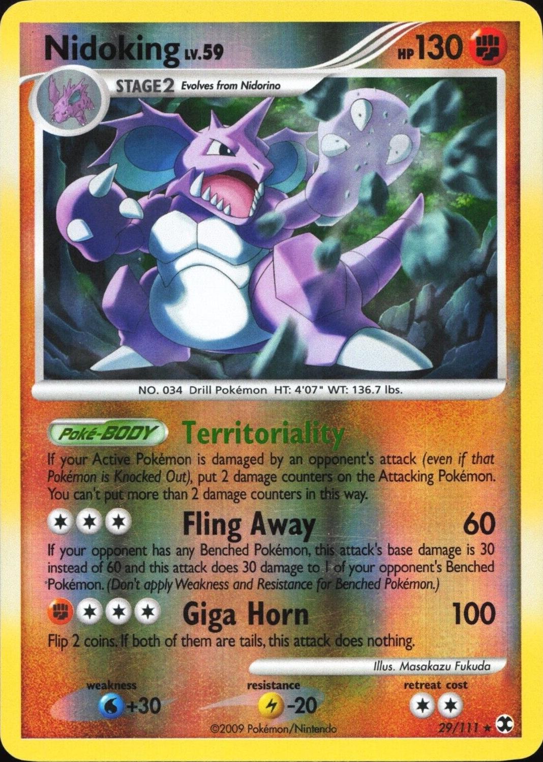 Nidoking [Reverse Holo] #29