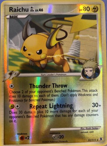 Raichu GL [Reverse Holo] #31