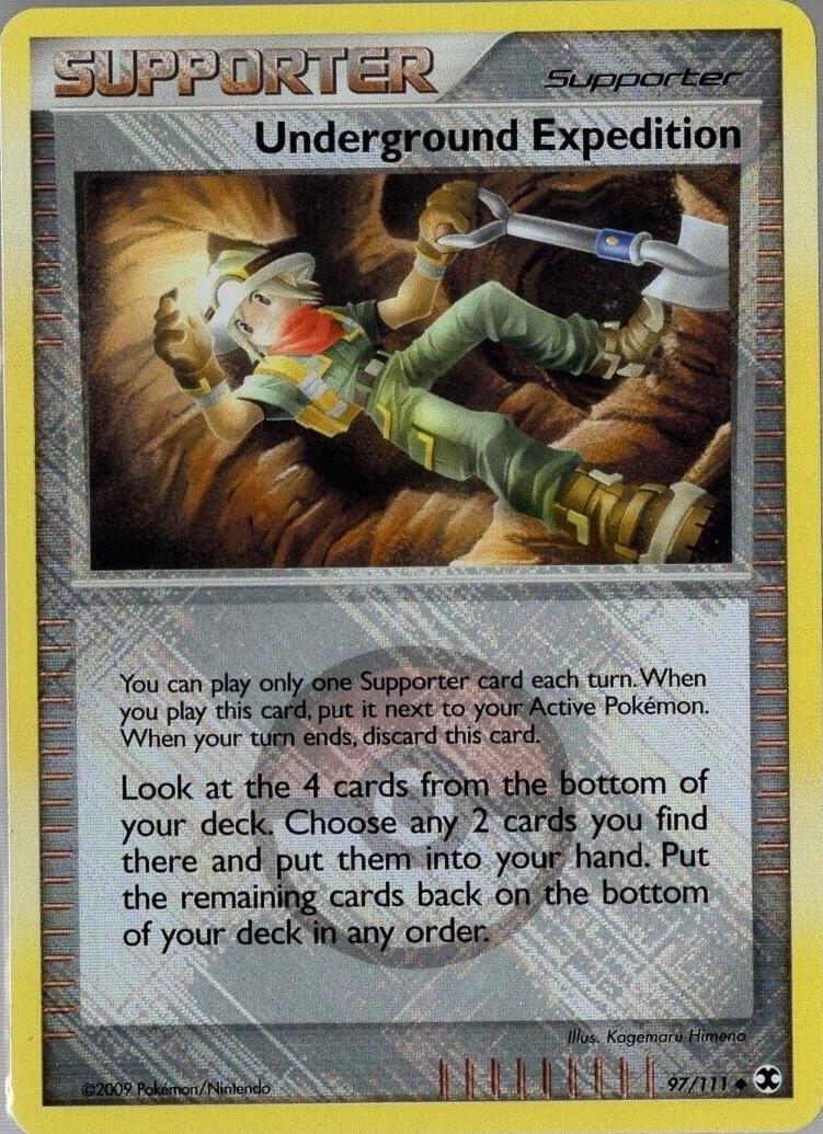 Underground Expedition [Crosshatch Holo] #97