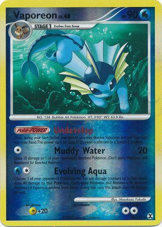 Vaporeon [Reverse Holo] #34