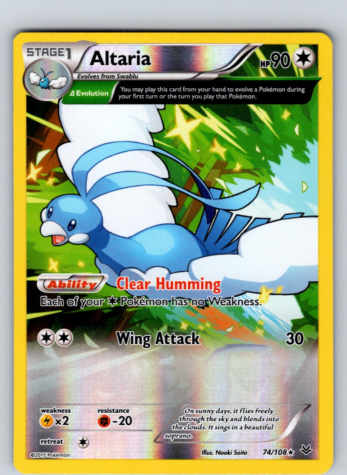 Altaria [Reverse Holo] #74