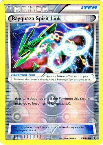 Rayquaza Spirit Link [Reverse Holo] #87