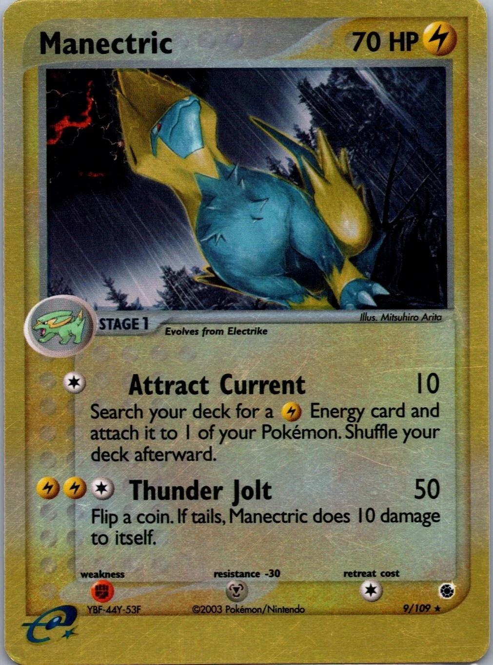 Manectric [Reverse Holo] #9