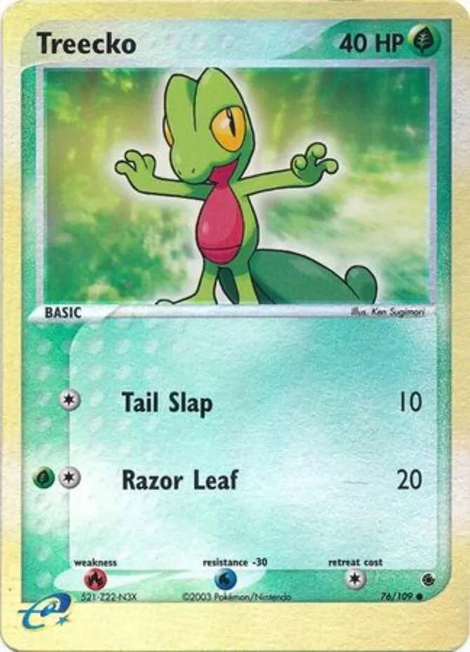 Treecko [Reverse Holo] #76