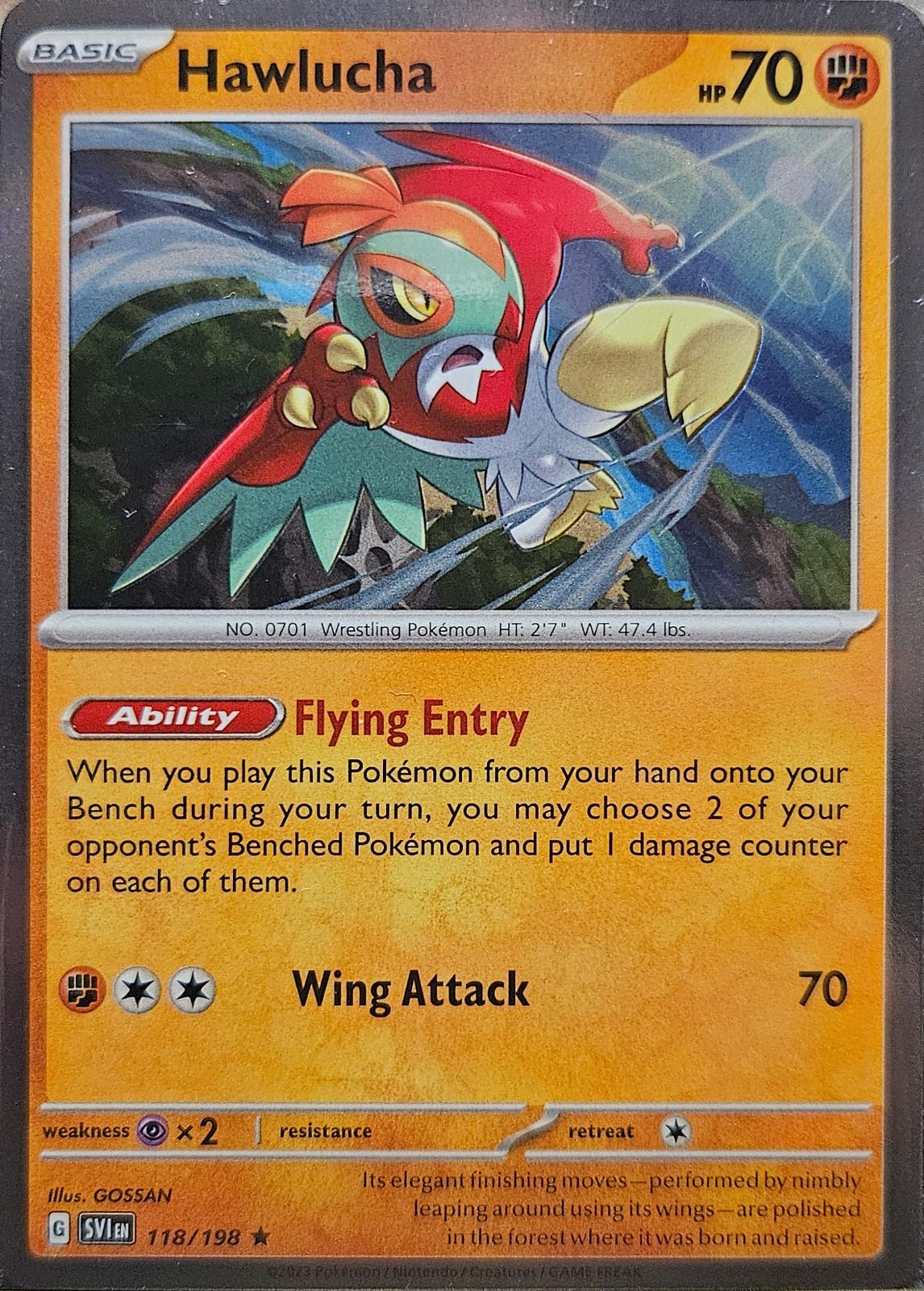 Hawlucha [Holo] #118