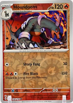 Houndoom [Reverse Holo] #34