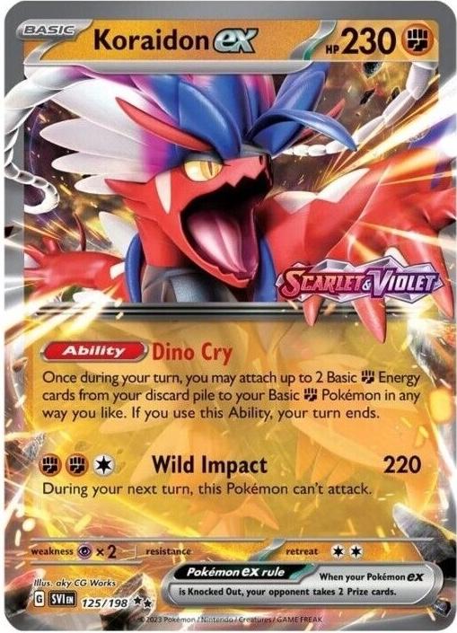 Koraidon ex [Jumbo Stamped] #125