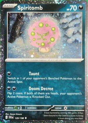Spiritomb [Cosmos Holo] #129