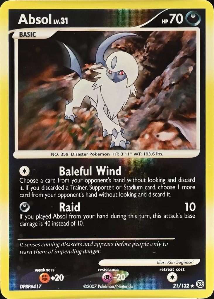 Absol [Reverse Holo] #21