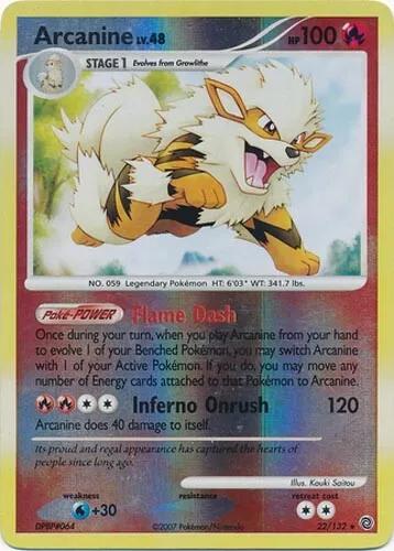 Arcanine [Reverse Holo] #22