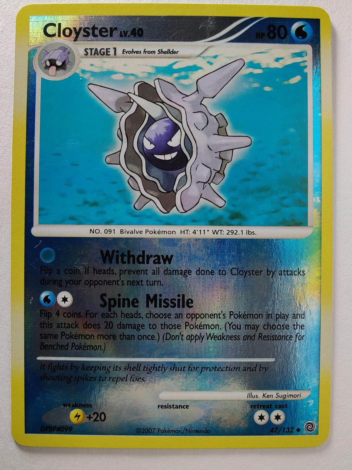 Cloyster [Reverse Holo] #47