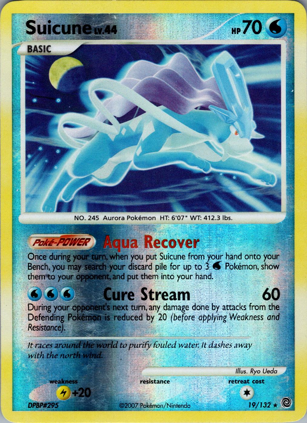 Suicune [Reverse Holo] #19