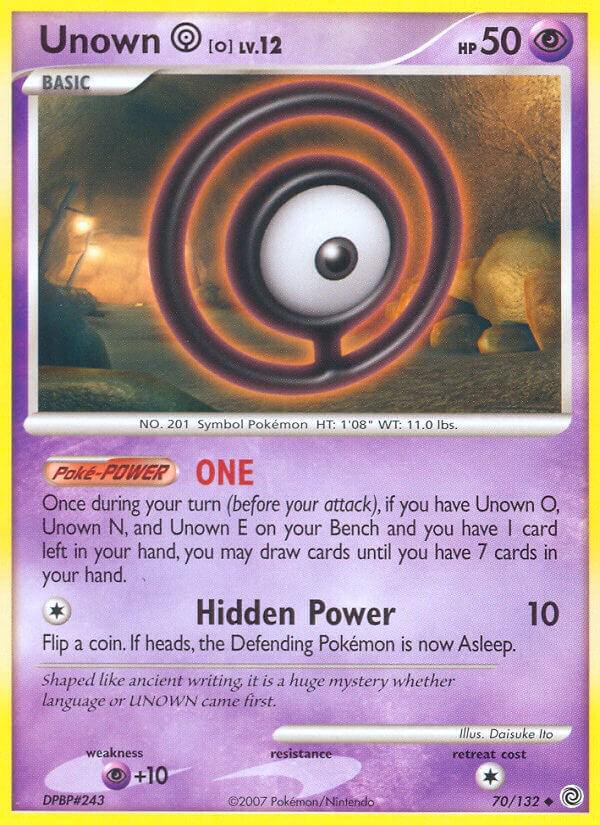Unown O #70