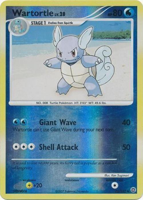 Wartortle [Reverse Holo] #75