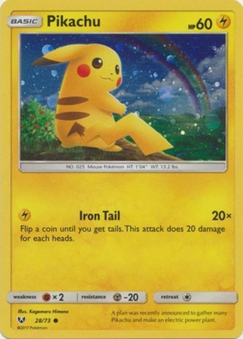 Pikachu [Cosmos Holo] #28