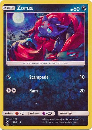 Zorua [Reverse Holo] #52