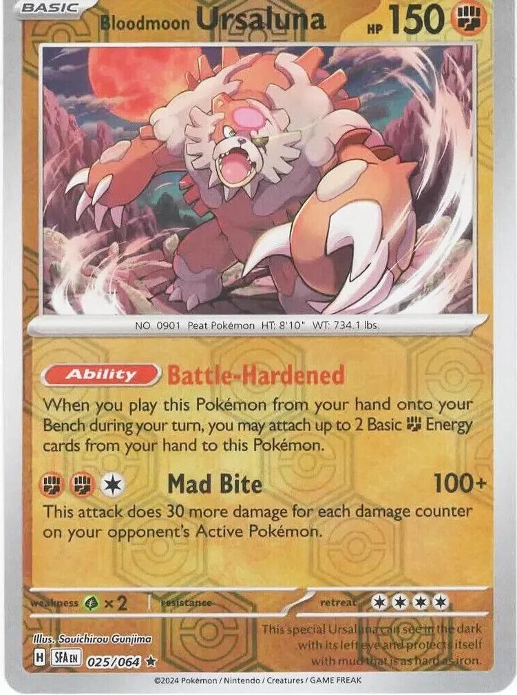 Bloodmoon Ursaluna [Reverse Holo] #25