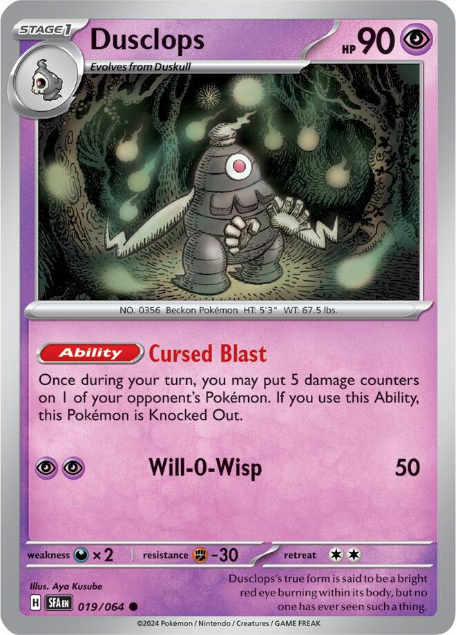 Dusclops #19