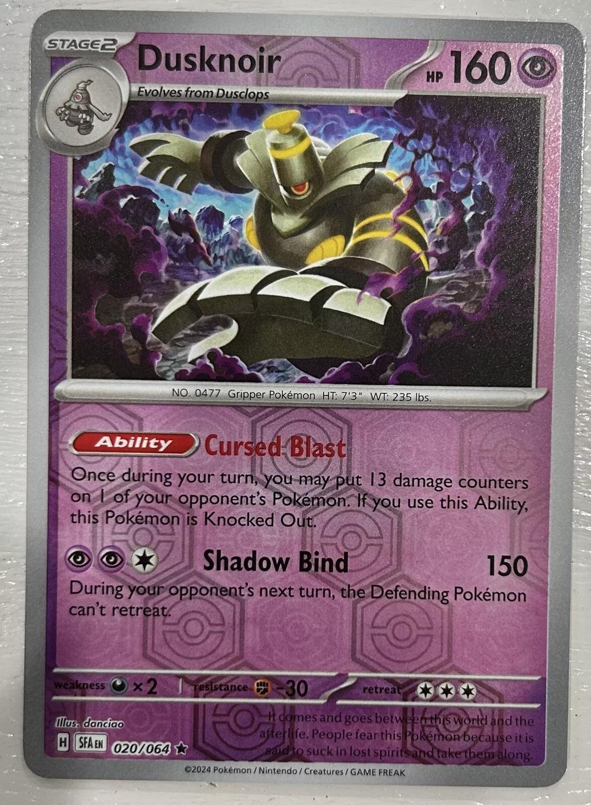 Dusknoir [Reverse Holo] #20