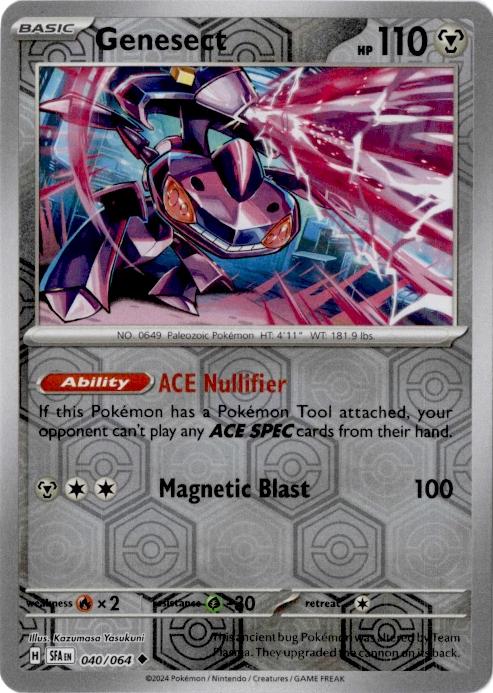 Genesect [Reverse Holo] #40